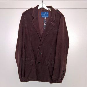 Levi's Red Tab Corduroy Jacket Sportcoat Blazer in Burgundy